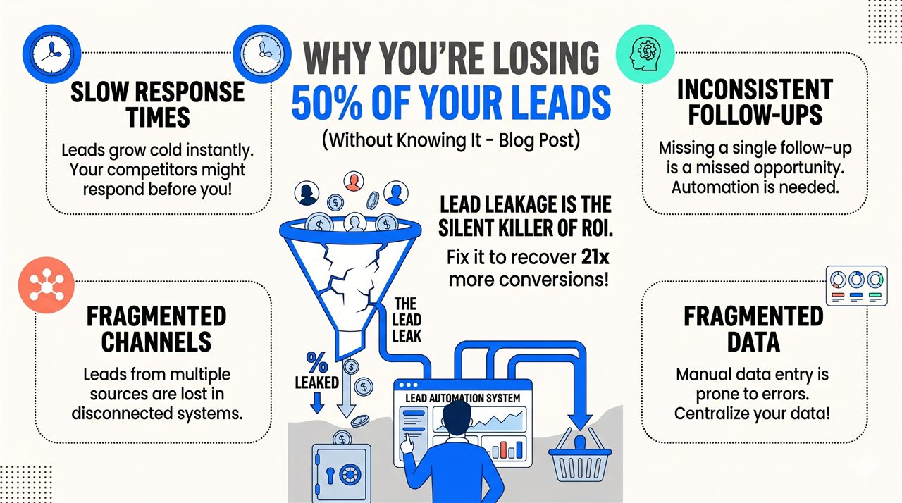 Why You're Losing 50% of Your Leads