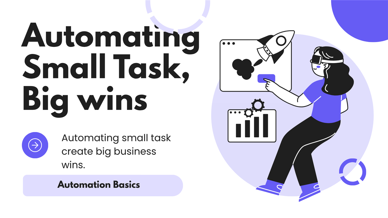 Automating Small Tasks, Big Wins