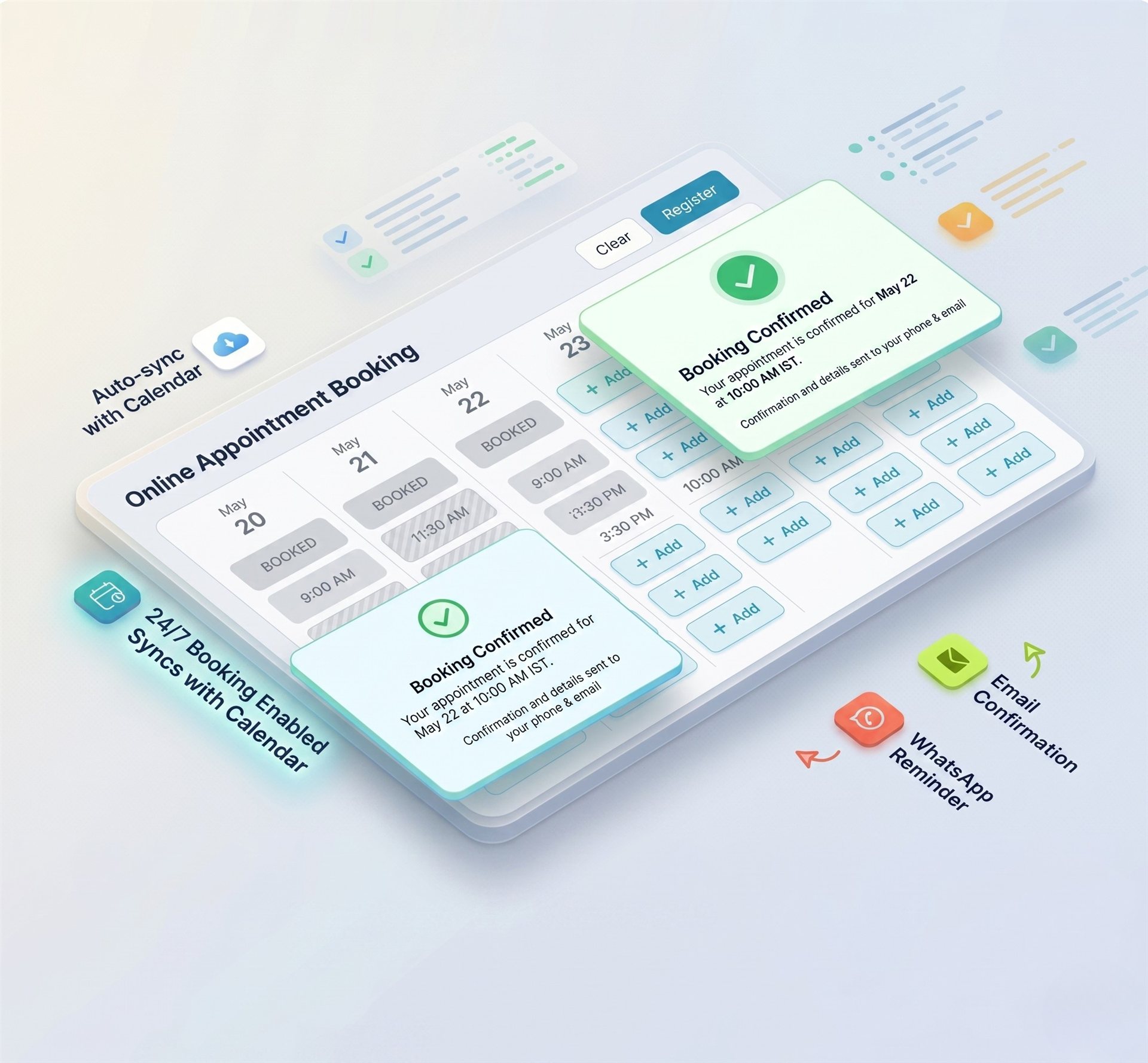 Automated Appointment Booking System